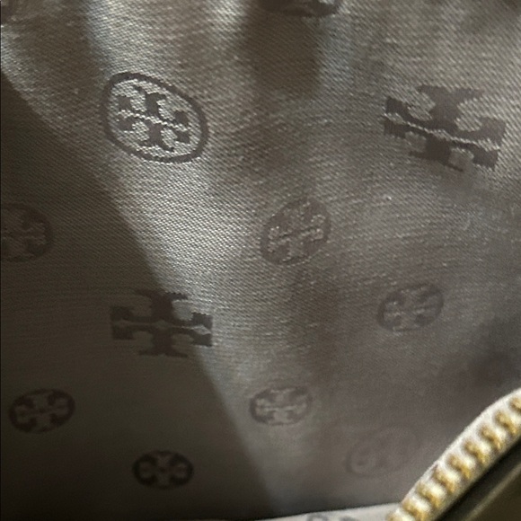 Tory Burch Taupe Leather Satchel - Picture 9 of 9